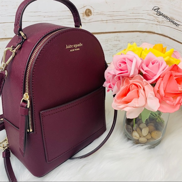 NWT Kate Spade Mini Convertible Backpack crossbody - Picture 7 of 8